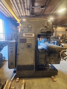 Kearney & Trecker #315-S15, knee type, sliding head, 1 HP, 230 V., 3 phase, 60 Hz, 1972