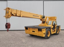 15 Ton, Broderson #IC-200-3F, crane, 72' lift height, Cummins diesel engine, pneumatic tires, 2007