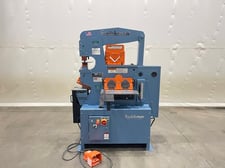 4" x 4" x 3/8" Scotchman #50514, ironworker, 50 ton, 6" throat, 5 HP