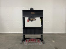 150 Ton, Dake, air hydraulic H-frame press