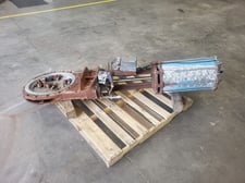 Dezurik #9122663, vavle, 18 size, CI body, 150 CWP, 316 liner, 316 gate, 316 seat