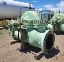 9863 GPM @ 664' TDH, Sulzer Bingham 20x24x31 HSB, API 610, BB1 pump, counter clock wise rotation