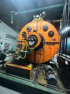 350 Hp Orr & Sembower #3HG, Natural Gas Boiler, 11.7million BTU/H, 15 psi, 1750 sq.ft. surface, 13825
