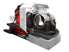 RMT Pipe Spool Master #36E-Elbow, elbow beveler, 36" outside dimension capacity, 60 RPM, 30 HP, Fanuc 0i-TF