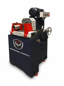 1" to 8" RMT Pipe Spool Master #8, pipe beveler, 1"-8" outside dimension capacity, 5 HP, 400 RPM