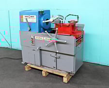 1/2" -4" Collins Thread-O-Matic #44A, Pipe Threading Machine, 3/4"-3" bolt capacity, 5 HP, 12-48 RPM, 13"