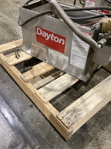 .09 MMBTU/hr Dayton #3E132D, Infra-Red Radiant Heater, 30000 BTU/hr., 120 V