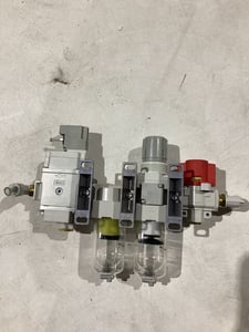SMC #AV3000-03S-5DZB-A, Pneumatic Valve for FRL System