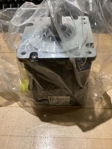 .74 KW Parker #BE341FJ-NMSN, Servo Motor, 4870 RPM, 340 VDC, New