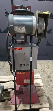 Pedestal Grinder w/Short Stop Clutch Break, 1/2 HP, 3450 RPM, 208-230/460 V