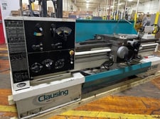 16" x 60" Clausing #CV-1660, 4-1/16"spindle hole, 26-1700 RPM, 3-jaw 12" chuck, taper attach., 2006
