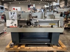 12" x 40" Clausing #12, engine lathe, 6" 4-jaw chuck, 1.25" bore, D1-3, 45-2000 RPM, #3MT, inch/metric, tool
