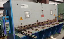 1/2" x 10' Krras #RAS-3013, hydraulic shear, 39" BG, 30 HP, high carbon, high chrome D2 shear blades, 2005