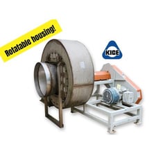20000 cfm @ 9 S.P., Kice Industries #FC26, Stainless Steel centrifugal fan