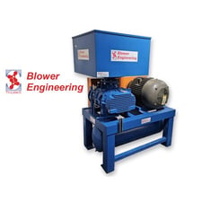 940 cfm, Blower Engineering Tri-lobe #TL-90, positive displacement blower package, 7" S.P., 60 HP