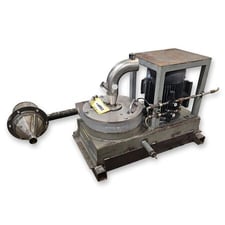 Cyclo-Tex, vertical shaft impact mill for chromium metal powders