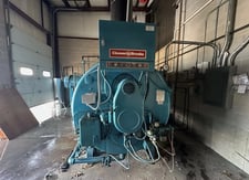 125 HP Cleaver-Brooks #CB200-125, firetube boiler, 150 psi, nat gas & #2 oil, 5,230,000 BTU, tubes 2015, 1984