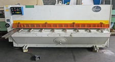 1/4" x 10' Haco-Atlantic #HDE25-10, Shear, 122" blade, 25 SPM, 40" squaring arm, 32-39" Back Gauge, 15 HP