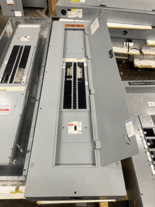 400 Amp. Cutler Hammer, PRL2A, Panelboard, 277/480 Volts 3PH 4W Indoor Encl 42Cir MLO FD3225 P574