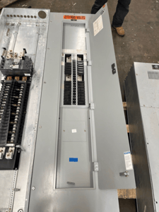 400 Amp. Cutler Hammer, PRL2A, Panelboard, 277/480 Volts 3PH 4W Indoor Encl MLO 42 Circuit P587