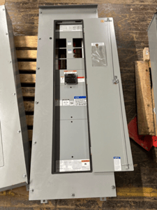 400 Amp. Eaton, PRL3A, Panelboard, 480Y/277 Volts 3PH 4W 3R Outdoor Encl MLO 18 Cir Main Lug P281