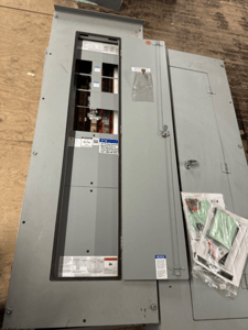 400 Amp. Eaton, PRL3A, Panelboard, 480Y/277 Volts 3PH 4W Main Lug 3R Outdoor Encl MLO 18 Cir P282