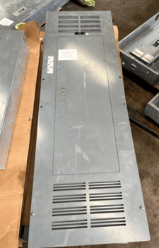 400 Amp. Square D NF, Panelboard, 600/347 Volts 3PH 4W MLO 54 Circuit Main Lug Indoor Encl P570