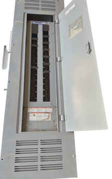 400 Amp. Square D NQOD, Panelboard, 208Y/120 Volts 3PH 4W MLO 42 Cir Nema 1 Indoor 400 Amp P520