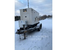 80 KW Caterpillar XQ80-2, Mobile Generator Set, Diesel, 1200 RPM, 120V, 10866 hours, 2006