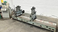 10000 lb. Schenck #RS-5B, horizontal balancing machine, M470 instrument 5 HP, 63" swing, 138" base, well