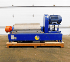Alfa-Laval #NX414B-31G, decanter centrifuge, 316 Stainless Steel, 4000 RPM, rebuilt