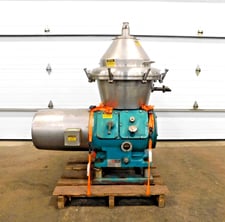 Alfa-Laval #MRPX-309, disc centrifuge, 5750 RPM