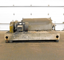 Bird #2550, decanter centrifuge with heating element, 316 Stainless Steel