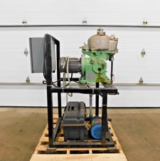 Westfalia #OTB2-00-066, separator disc centrifuge, NI-200, 9380 RPM