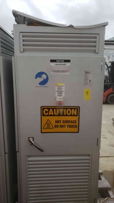 15 KW Polar #8220-603-D-15-01, DC Diesel Generator, weatherproof enclosure, 40-60 Volts, 270 A, 92 Hrs, 2017