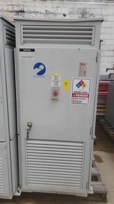 15 KW Polar #8220Y-3TNV88-101, DC Diesel Generator, weatherproof enclosure, 40-60 Volts, 270 A, 79 Hrs, 2016