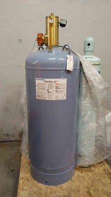 368 lbs. Siemens Sinorix #CPY-560, Fire Suppression Cylinder, HFC-227 Agent