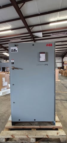 1200 Amp. ABB #Zenith-ZTG, Automatic Transfer Switch, 480 Volts, 3ph, SLD Neutral, NEMA 3R