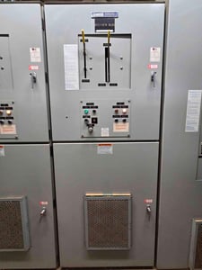 800 Amp. Russelectric #RTBD-8004CE, automatic transfer switch, 277/480 Volts, 3Ph, 4 Wire