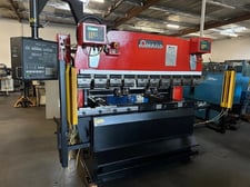 50 Ton, Amada #RG-50, up-acting press brake, 6' overall, 60" between housing, 3.9" stroke, 14.6" open, 10.7"
