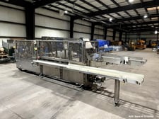 Adco #15D-105-WD, Semi-Auto Stainless Steel Washdown Horiz Cartoner, hand load, 125 CPM, 1-4" x 1-9" x 4-12"