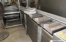 Langen #B1-LCA, long center automatic horizontal cartoner, Nordson EPC-15 & glue, PLuS-PLS Electrocam Control