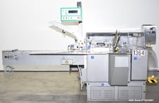 Marchesini #BA100, Auto Intermittent Motion Horiz Cartoner, 120 CPM, 12-55mm x 20-100mm x 55-170mm max, date