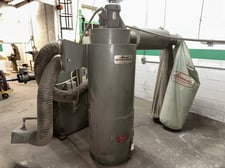 1200 cfm Hammond #DK-6-B, dual inlet dust collector, 6" x 10" rectangular inlet opeining, 2 HP
