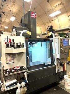 Haas #VF-1, vertical machining center, 24 automatic tool changer, 20" X, 16" Y, 20" Z, 10000 RPM, #40, 30 HP