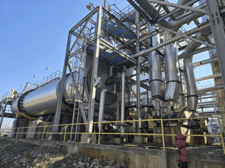 11.9' x 70' Williams, Rotary Steam Tube Dryer