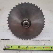 Slit Saw, Poland, 5" diameter, 3/32" thick, 1" arbor hole