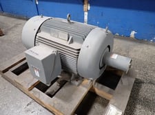 200 HP 1785 RPM Siemens RGZPSD, Motor, Frame 447T, 3 Phase, 149.2 kW, 223 Amps, 460 Volts