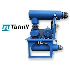 Tuthill Qx Blower #6015-AALCV, positive displacement rotary, 75 HP