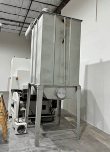 2600 cfm Murphy Rodgers, #MRN-10, Dust Collector, 256 sq.ft., 30 bag, 10" diameter inlet, 7.5 HP, 3450 RPM